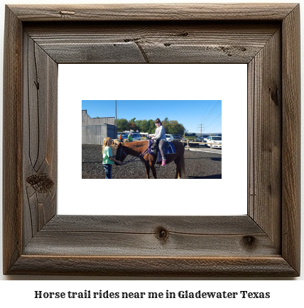 horse trail rides near me in Gladewater, Texas